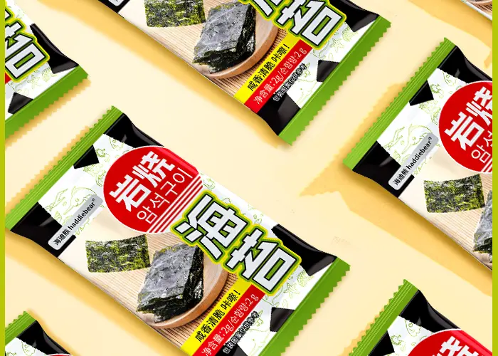 haddiebear rock roasted seaweed (16g) content 22