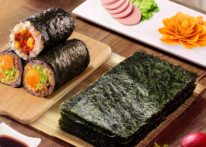 half sheet sushi nori
