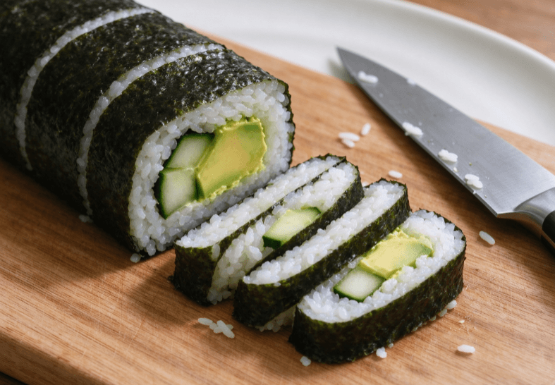 how to make sushi with nori-1
